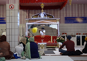 Die Sikhs und ihr Tempel in Kln