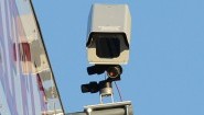 Eine Überwachungskamera (dpa / Patrick Seeger)