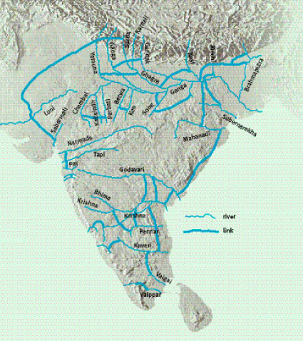 Indisches Groprojekt zur Flussumleitung umstritten