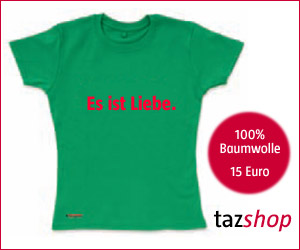 Es ist Liebe - T-Shirt im tazshop